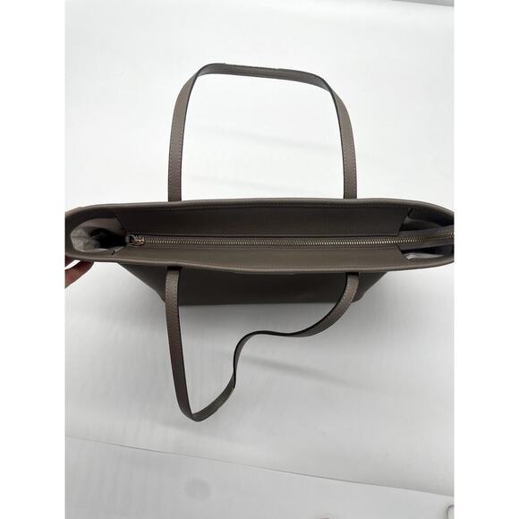 Kate Spade Lori Tote Thunder Cloud Gray Large Handbag Purse Office Quiet‎ Luxury - Picture 7 of 16